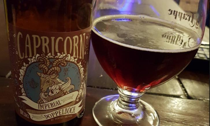 pontus capricorn bier in glas